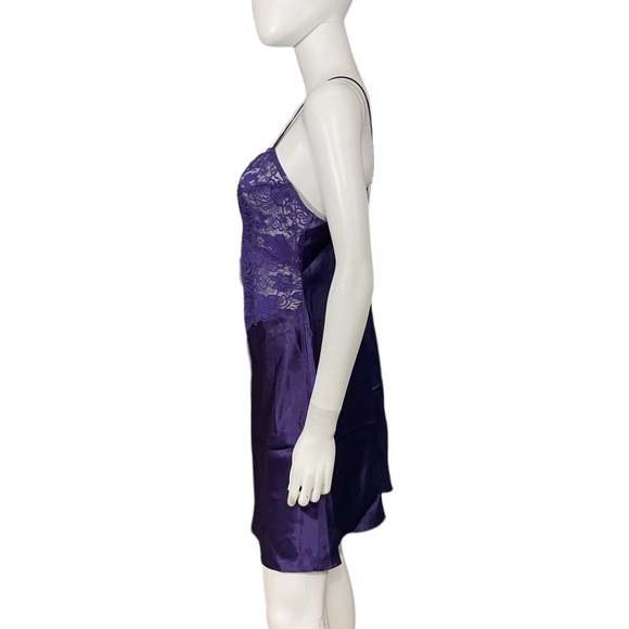 Purple Slip Night Gown - Picture 4 of 5